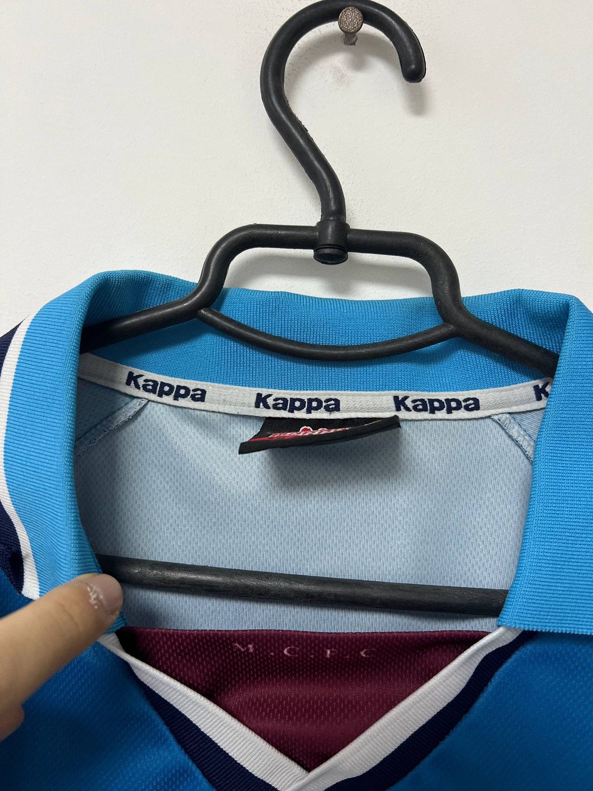 Kappa Vintage Manchester City 1997 1998 1999 Football Shirt L Size US L / EU 52-54 / 3 - 12 Thumbnail
