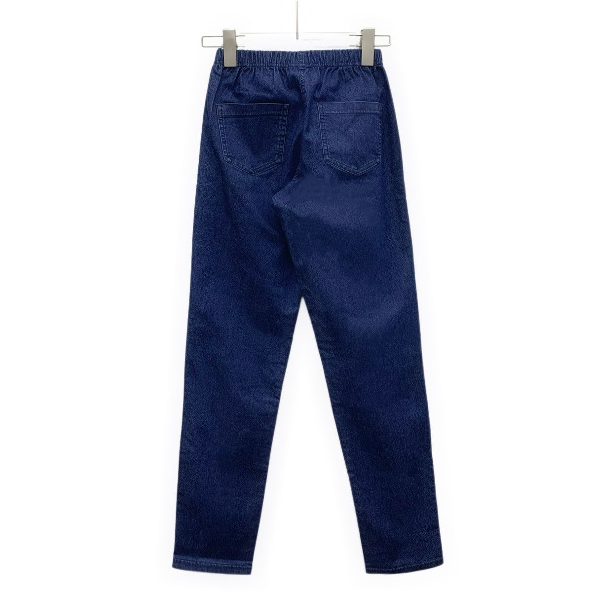 Calzedonia Calzedonia Dark Blue Letter Badge Cotton Denim Pants K26WX Size US 32 / EU 48 - 2 Thumbnail