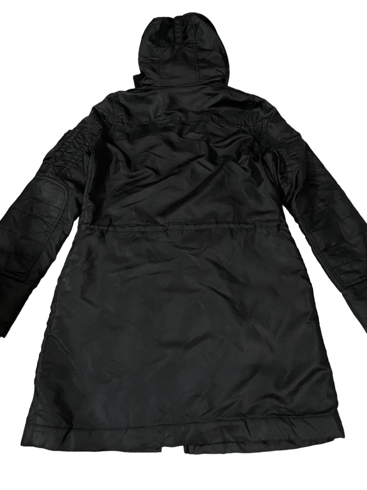 Japanese Brand × MOUSSY Y2k🔥 Vintage Moussy Multi Pocket Black Hooded Parka Size US S / EU 44-46 / 1 - 14 Thumbnail
