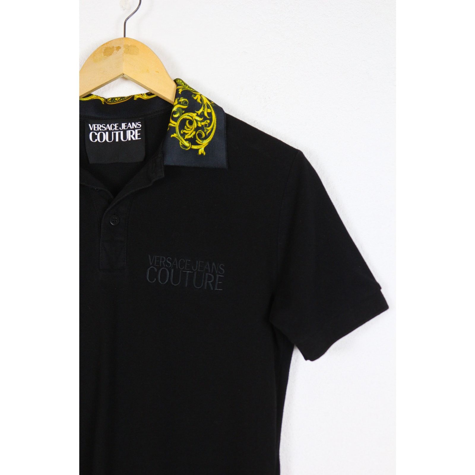 Versace Jeans Couture Versace Jeans Couture Baroque Collar Logo Polo Shirt Rugby Size US XS / EU 42 / 0 - 2 Thumbnail