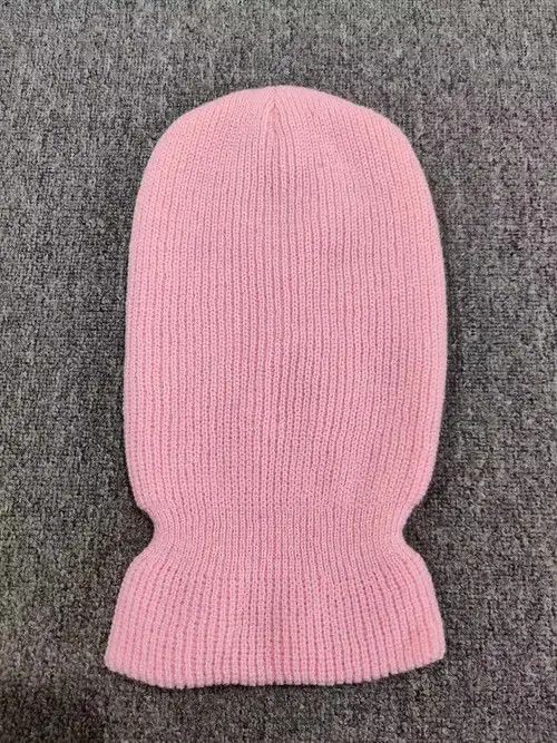 High Sport × Japanese Brand Embroidered Balaclava Ski Mask Head Facemask Pink Color Size ONE SIZE - 3 Thumbnail