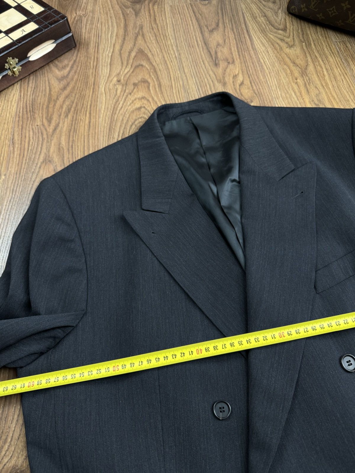 Ermenegildo Zegna Wool blazer Ermenegildo Zegna Italy original luxury item Size 50R - 7 Thumbnail