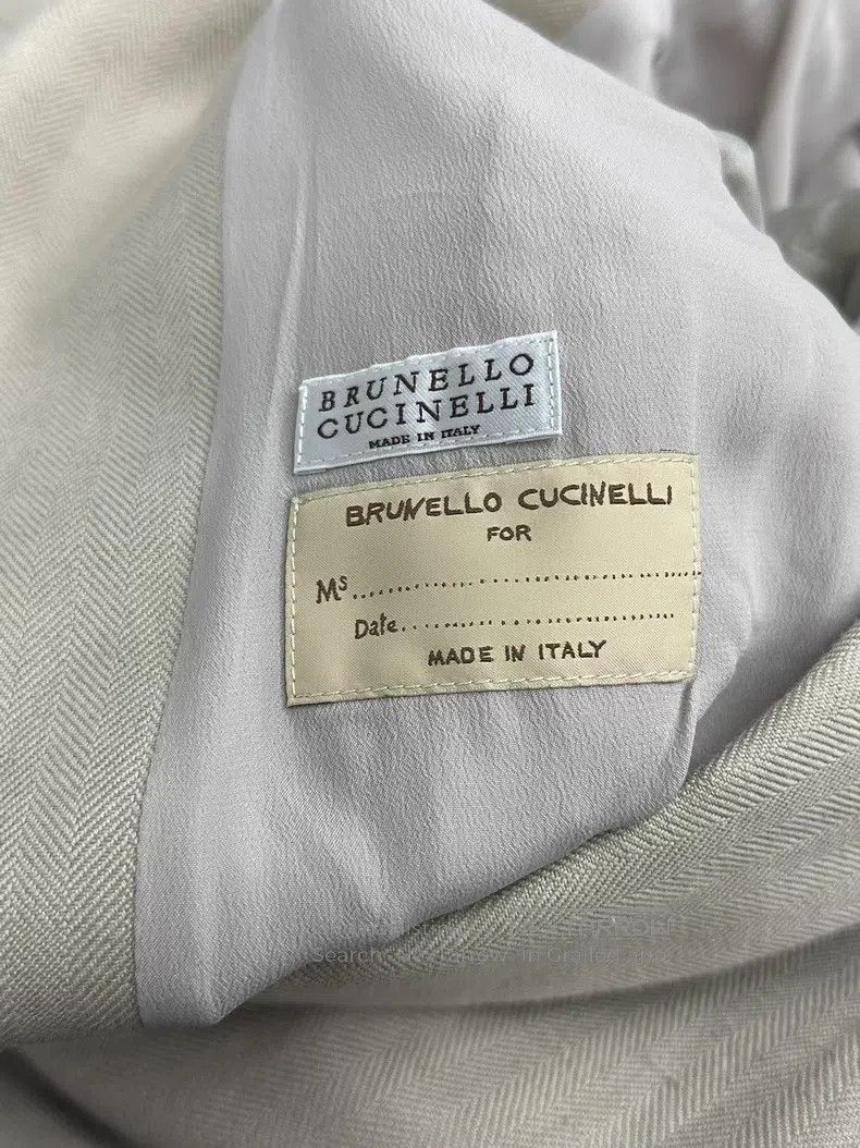 Brunello Cucinelli Brunello Cucinelli Tie Belt Suit Jacket Jacket Size XS / US 0-2 / IT 36-38 - 5 Thumbnail