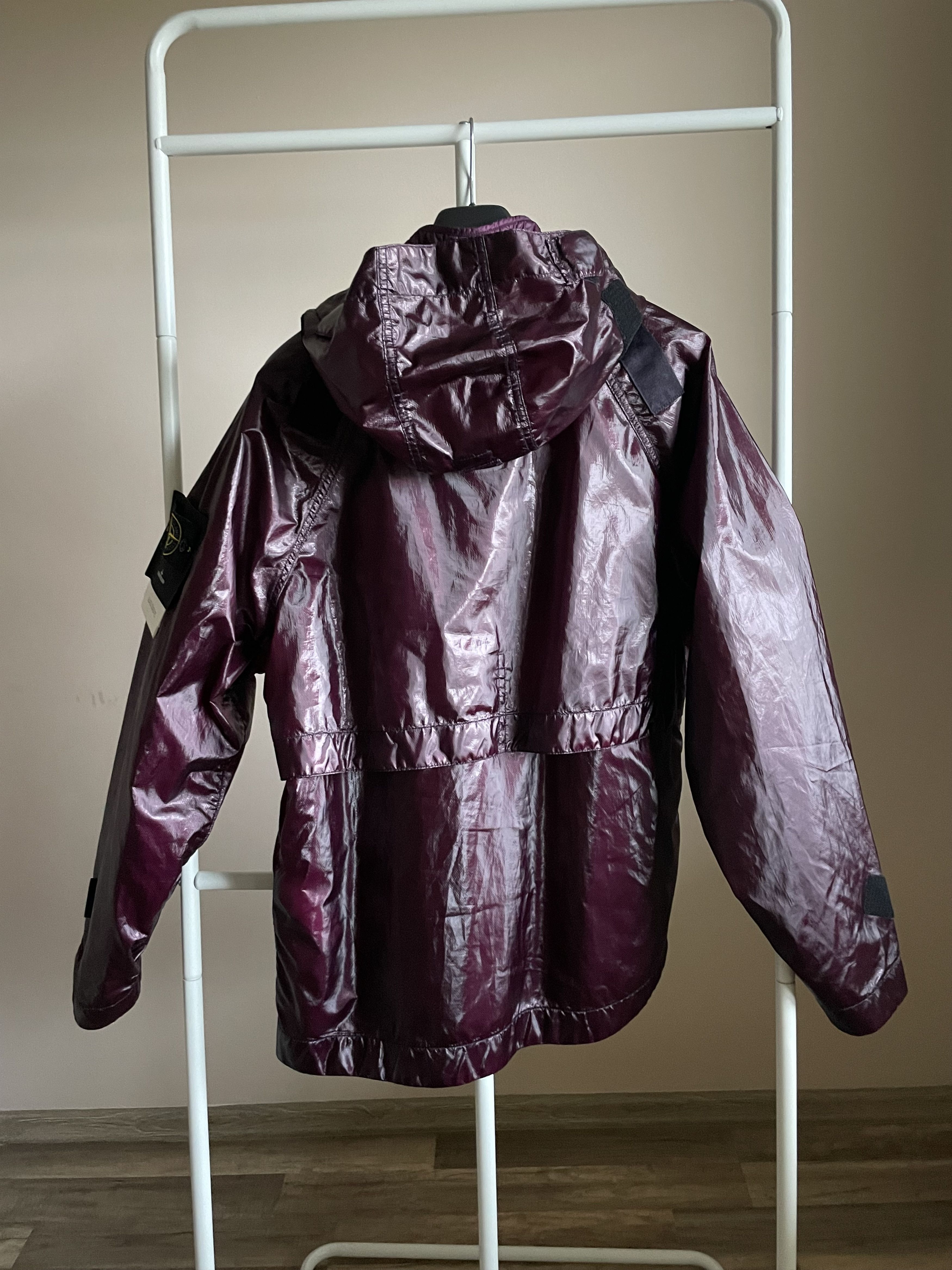 Stone Island STONE ISLAND 45831 Glass Cover TC Jacket FW24 Burgundy Size US M / EU 48-50 / 2 - 2 Thumbnail