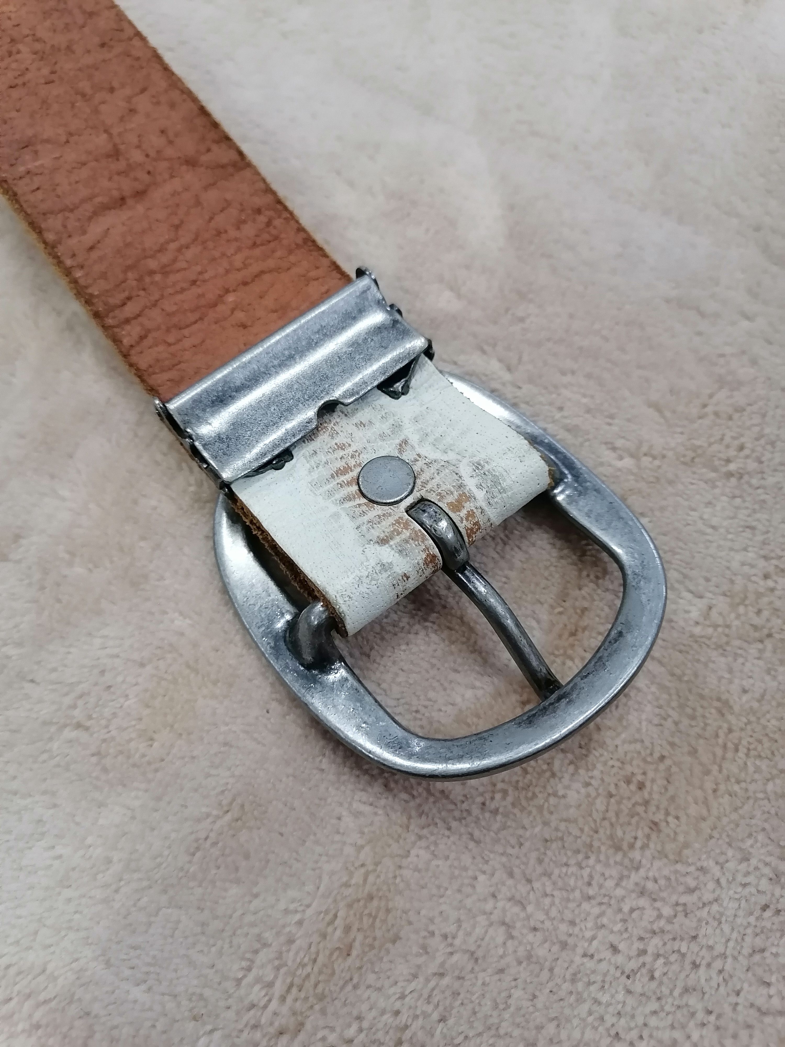Cowboy Equipment × Vintage × Wrangler Vintage Wrangler Western Wear Studded Leather Belts Size ONE SIZE - 4 Thumbnail