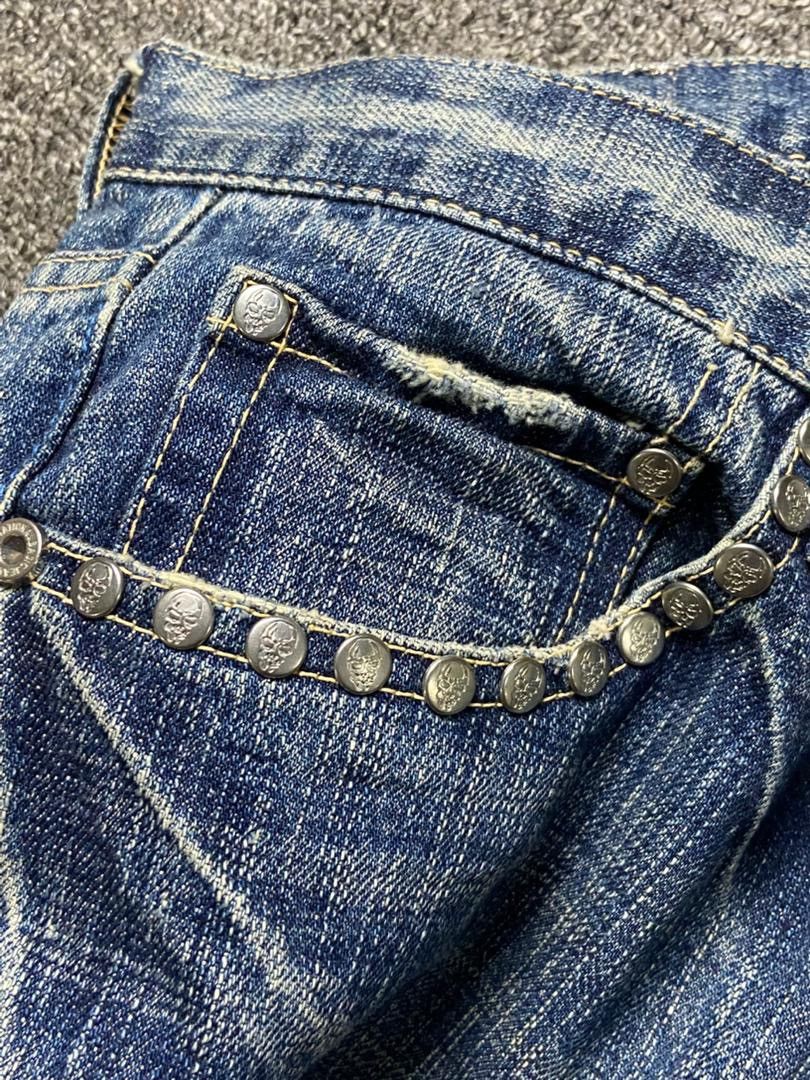 Japanese Brand Vintage WESTOPIA Distressed Denim Ripped Jeans (136) Size US 33 - 5 Thumbnail