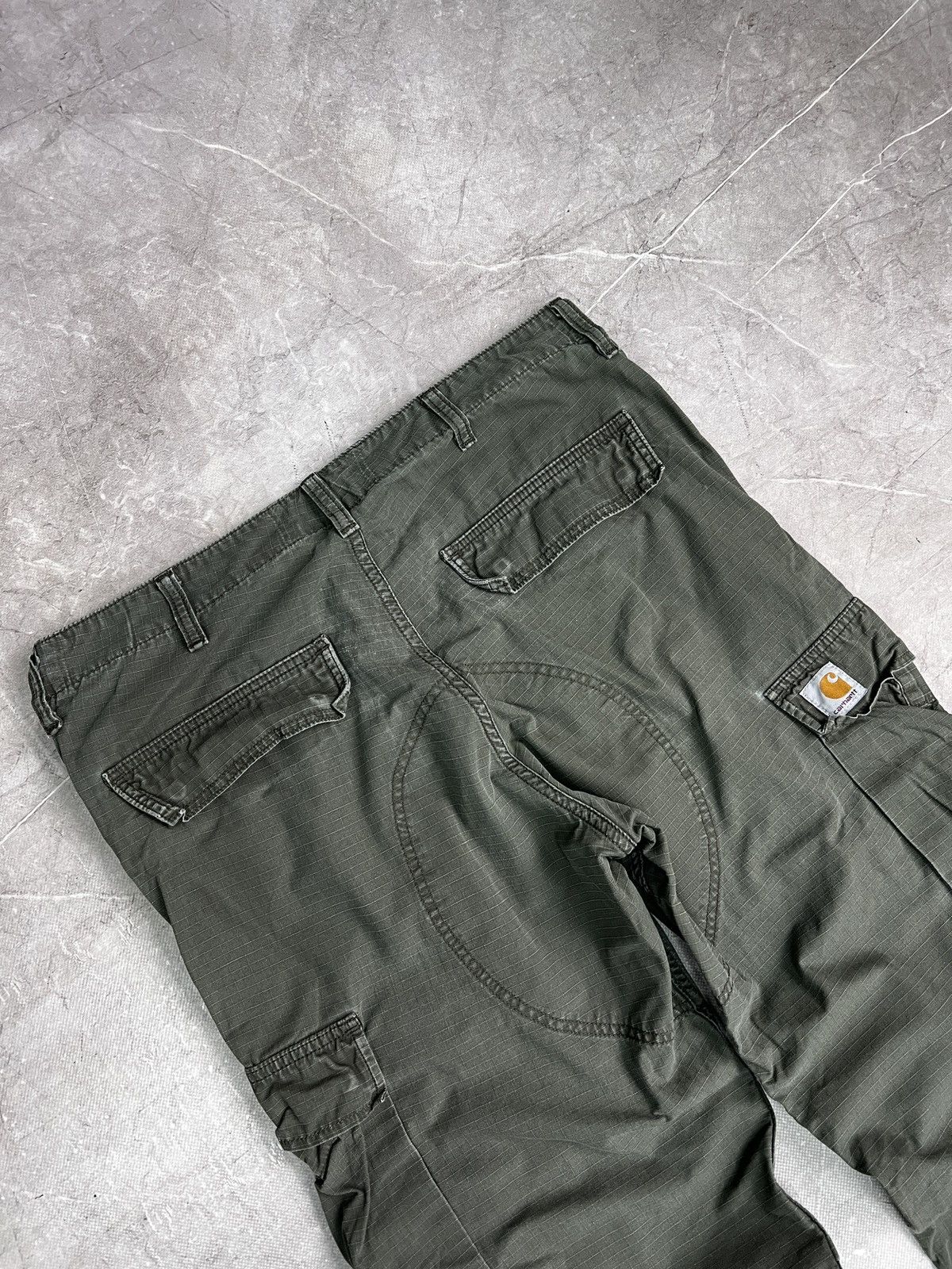 Carhartt Carhartt Green Pants Workwear Multipocket y2k Style Size US 32 / EU 48 - 12 Thumbnail