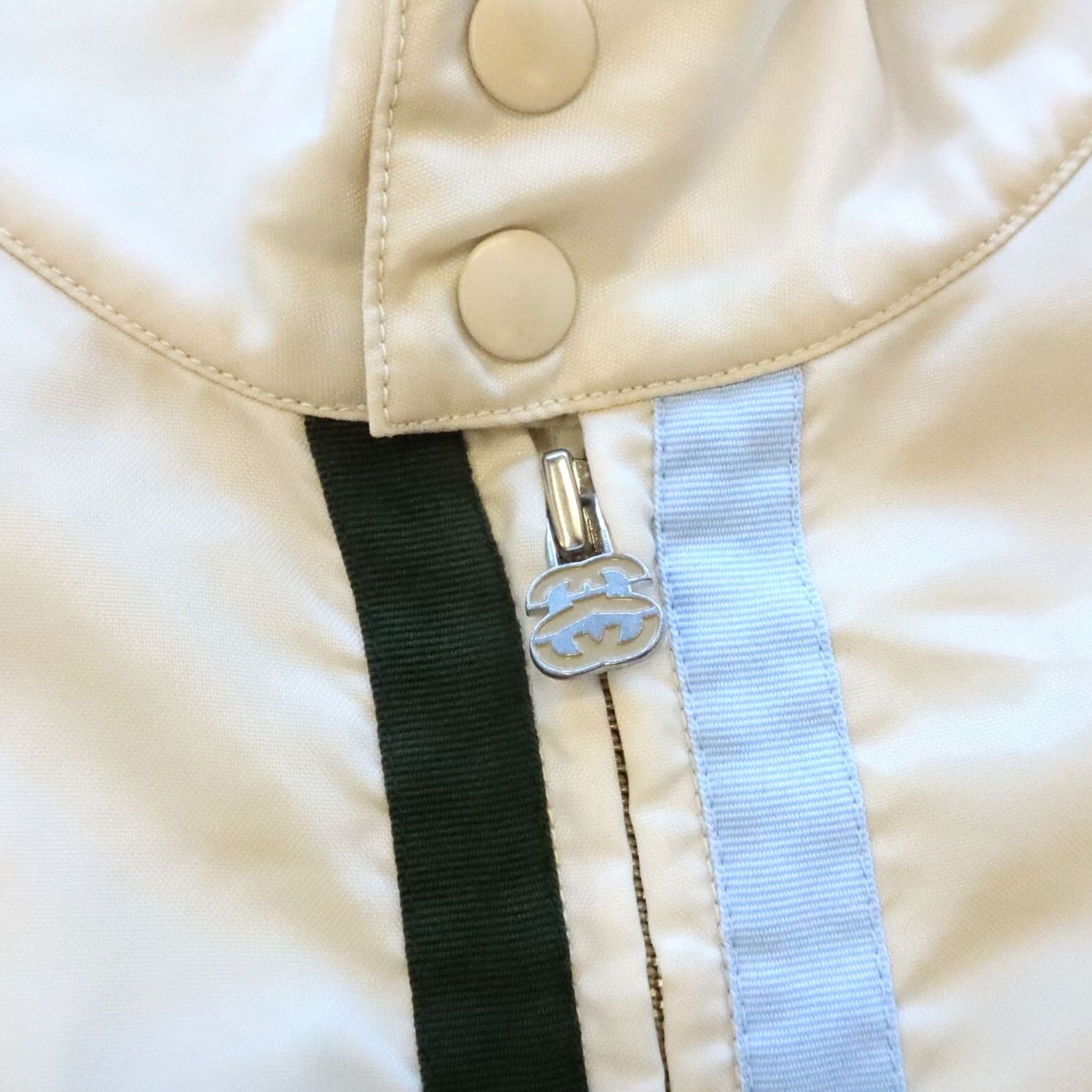 Vintage Vintage Stussy Windbreaker Jacket XL White Mens Size US XL / EU 56 / 4 - 6 Thumbnail