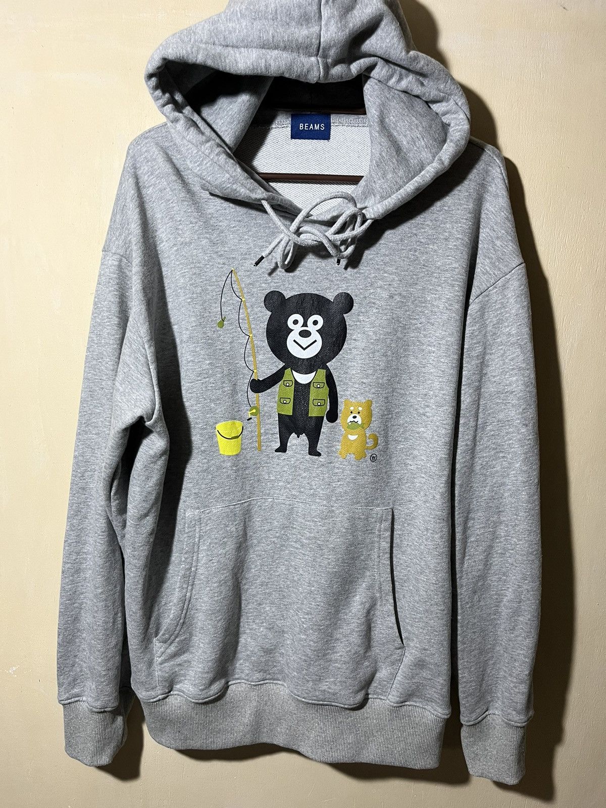 Beams Japan × Japanese Brand Beams Japan Camping Bear Hoodie Size US L / EU 52-54 / 3 - 1 Thumbnail
