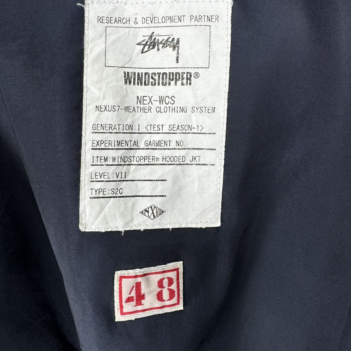 Stussy 🔥STUSSY X NEXUS 7 HOODIE WEATHER WINDSTOPPER JACKET Size US M / EU 48-50 / 2 - 16 Thumbnail