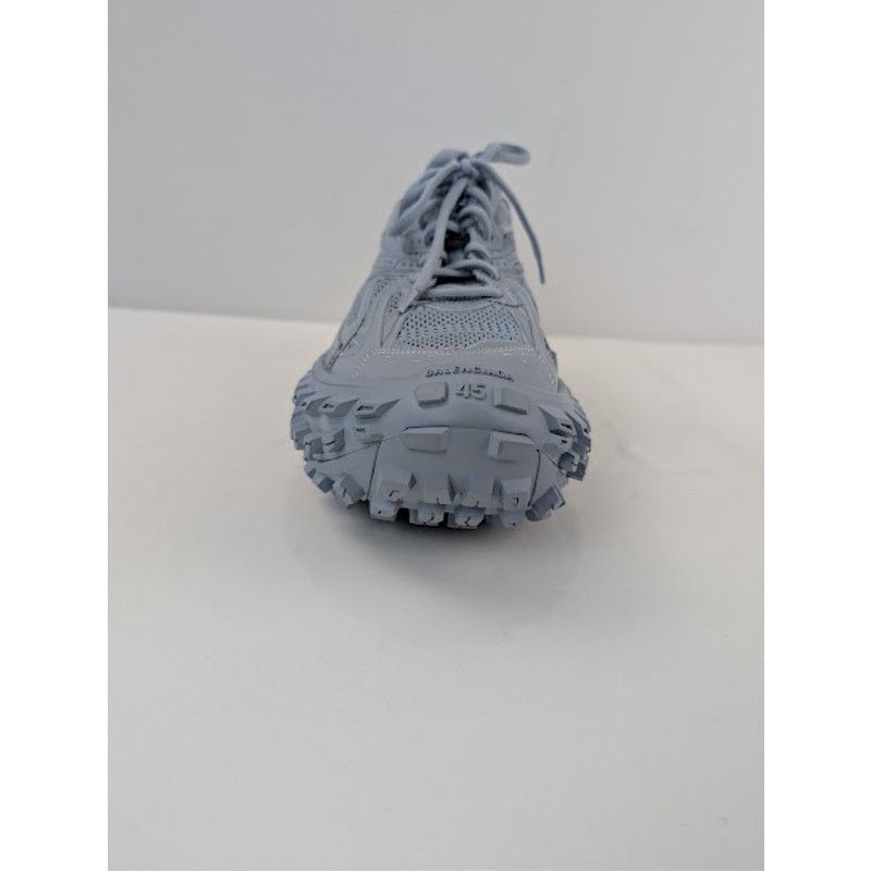Balenciaga o1rshd1 Bouncer / Defender Low Top Sneaker in Faded Blue Size US 12 / EU 45 - 13 Thumbnail