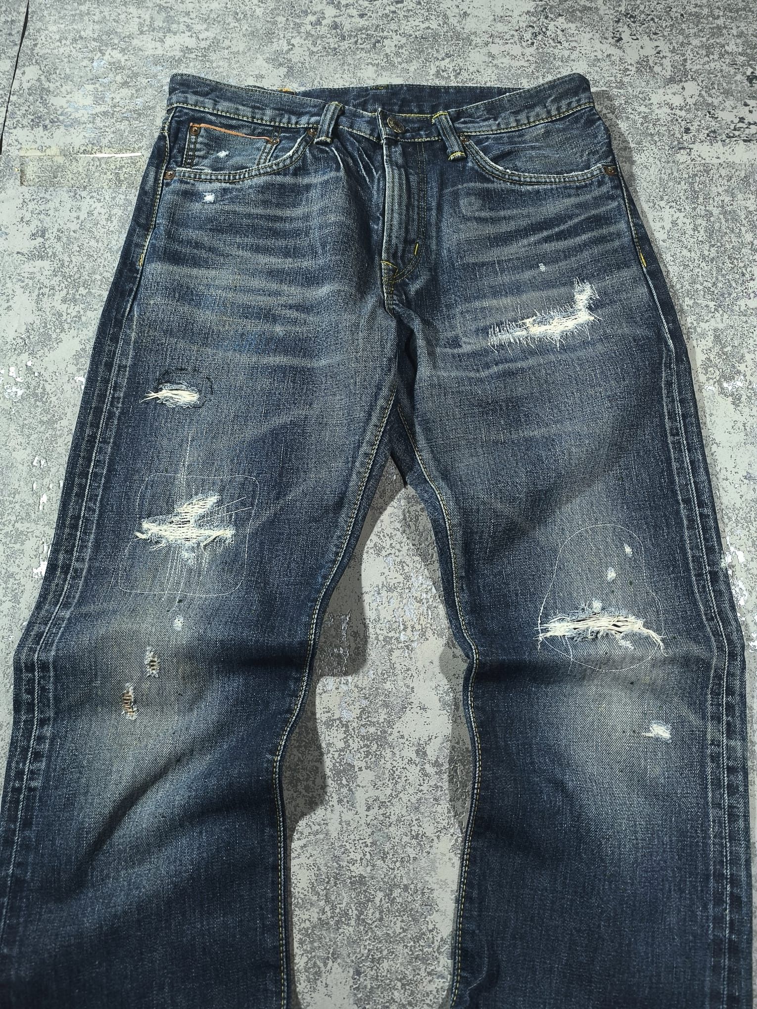Edwin Vintage Made in Japan Edwin Selvedge Denim Jeans Size US 31 - 3 Thumbnail