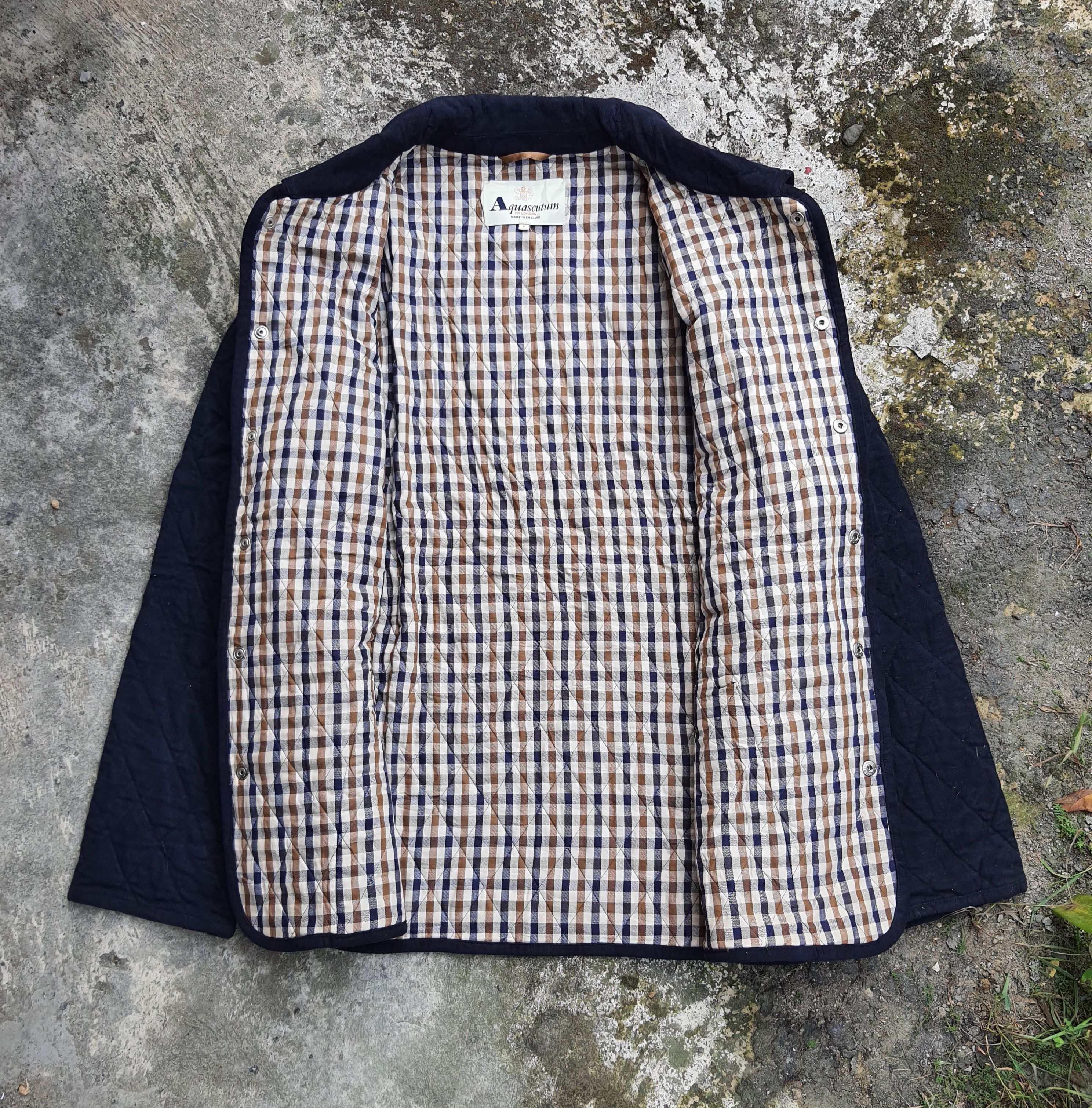 Aquascutum Aquascutum quilted coats jacket Size US L / EU 52-54 / 3 - 3 Thumbnail