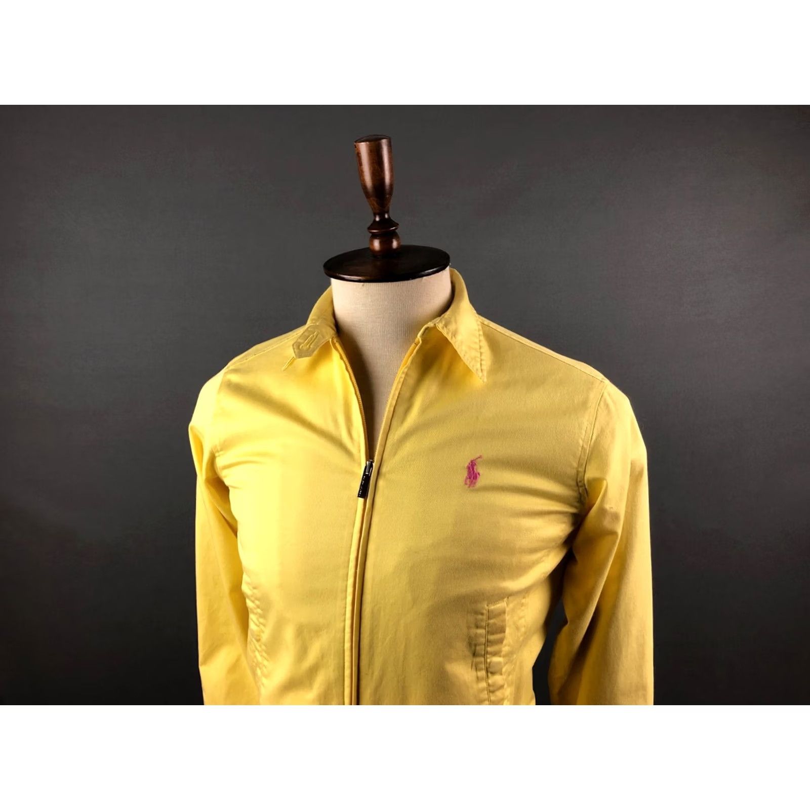 Polo Ralph Lauren Ralph Lauren Sport Jacket Women XS Yellow Full Zip Cotton Size XS / US 0-2 / IT 36-38 - 4 Thumbnail