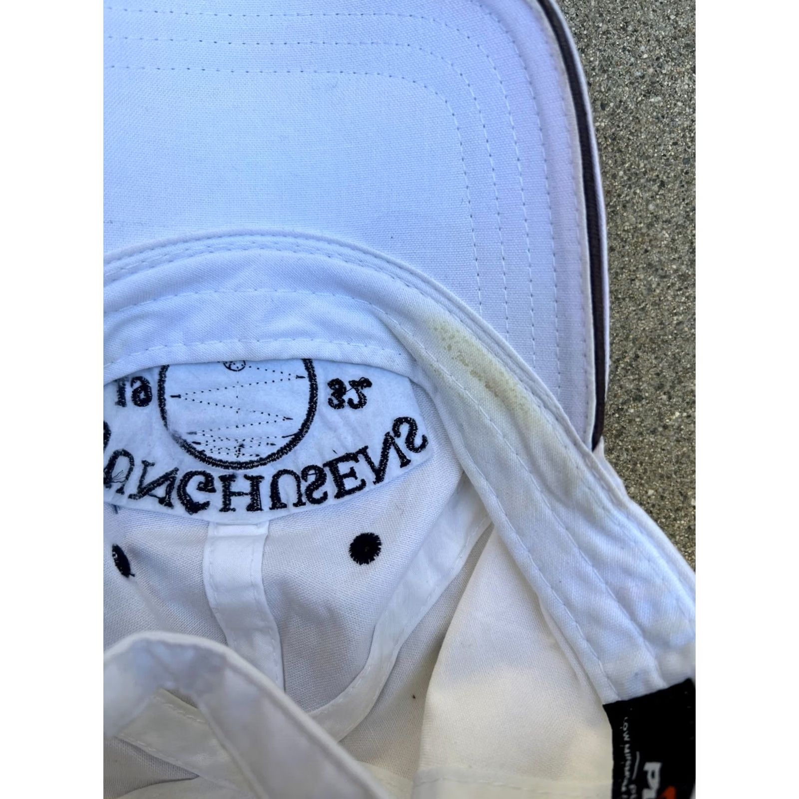 Vintage Vintage LJUNGHUSENS GolfKubb 1932 Golf Hat Men's White Adjustable Cap Size ONE SIZE - 6 Thumbnail