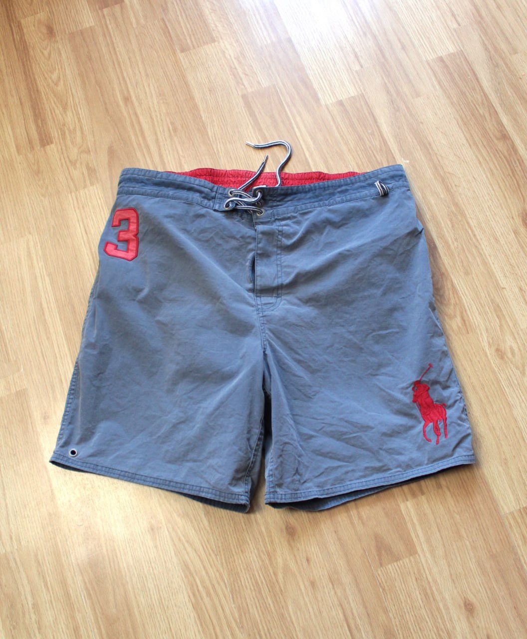 Polo Ralph Lauren 🔥 Vintage Polo Ralph Lauren Faded Swim Shorts Rare Big Pony Size US 34 / EU 50 - 1 Thumbnail