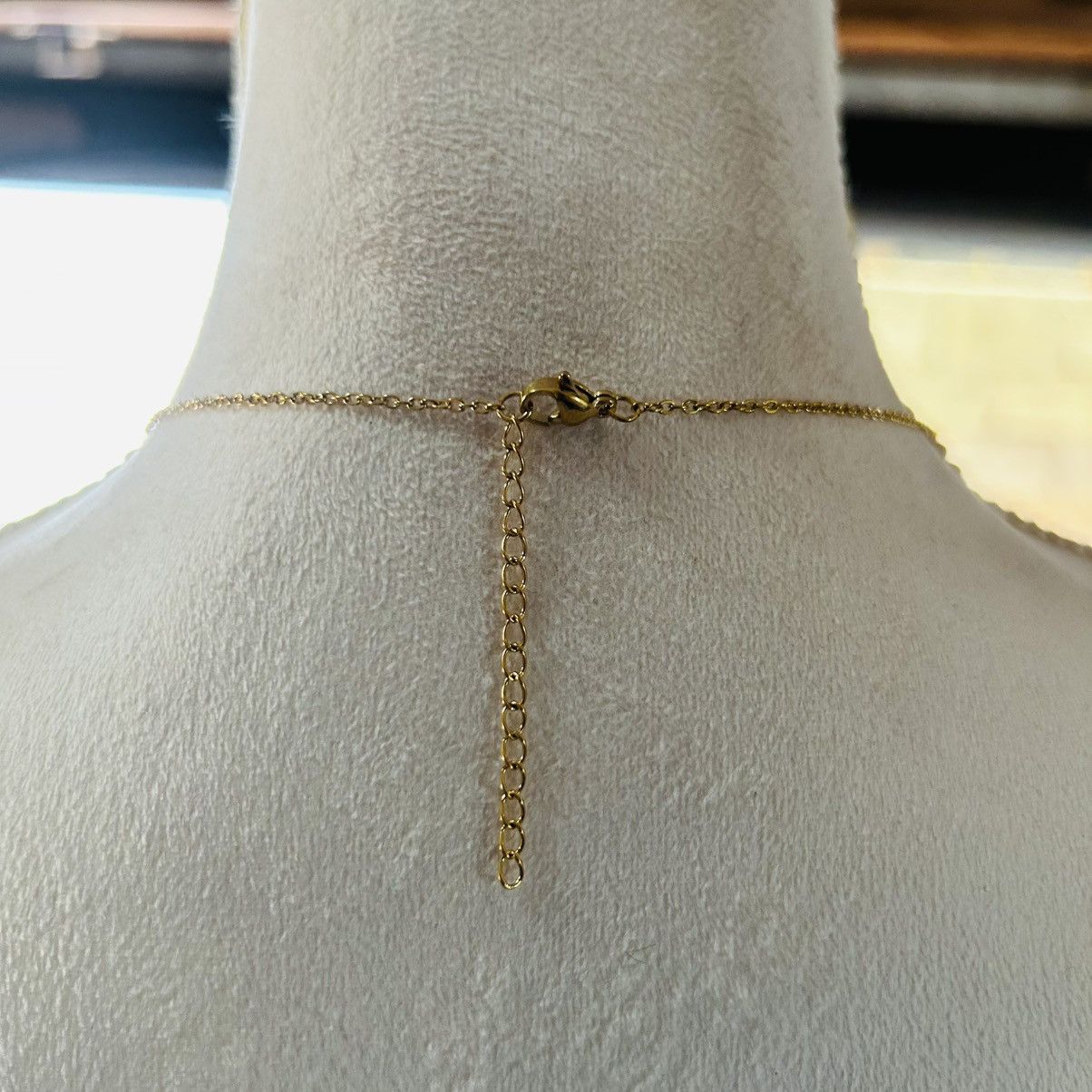 Handmade Handcrafted vintage enamel Christmas bell pendant necklace Size ONE SIZE - 4 Thumbnail