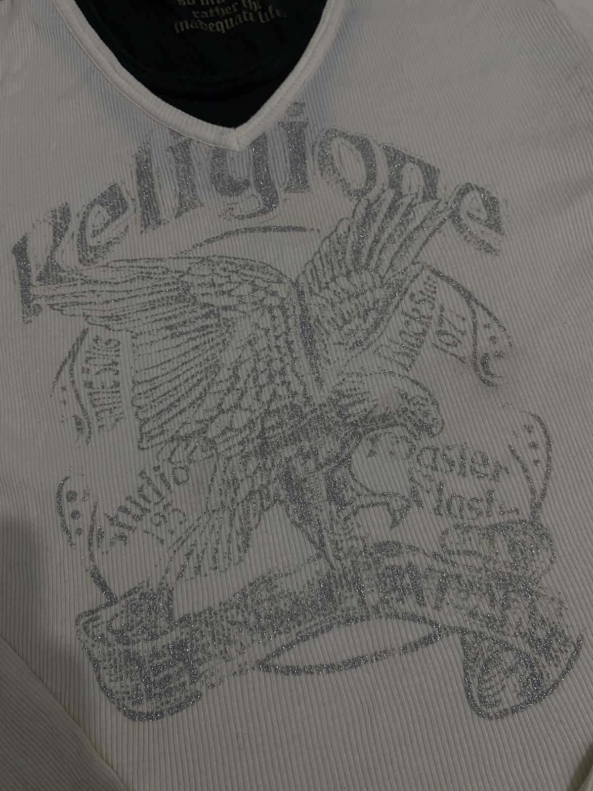 Hysteric Glamour Y2k STRANGE HEAVEN IFSIX LONG SLEEVE Size US M / EU 48-50 / 2 - 3 Thumbnail