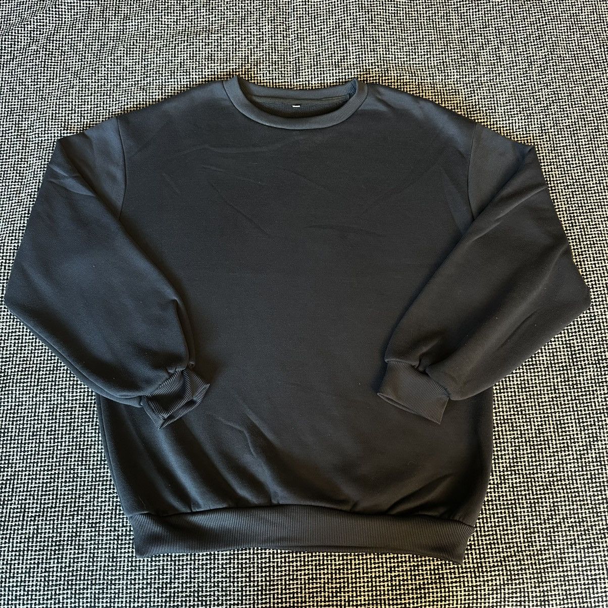 Vintage Vintage Dark Gray Crewneck Sweatshirt Size US M / EU 48-50 / 2 - 1 Thumbnail