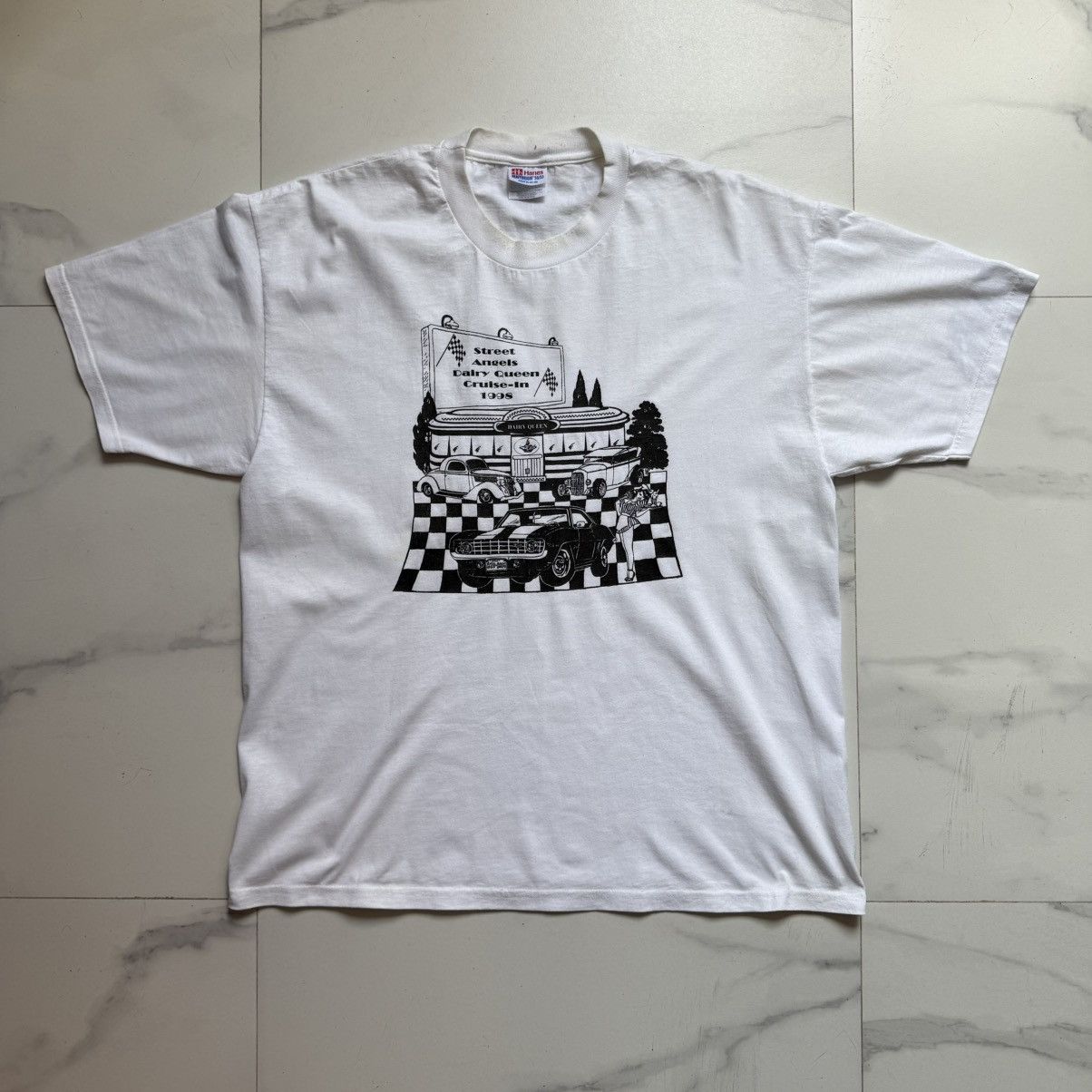 Icecream × Vintage Vintage 1998 Dairy Queen Street Angels Tee Size US XL / EU 56 / 4 - 2 Thumbnail
