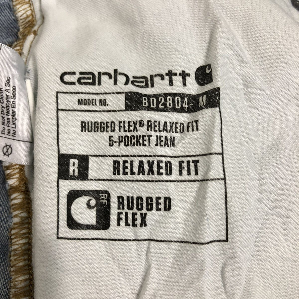 Carhartt 🔥CONSTRUCTION DESIGN VINTAGE CARHARTT DISTRESSED RUGGED FLEX Size US 36 / EU 52 - 22 Thumbnail