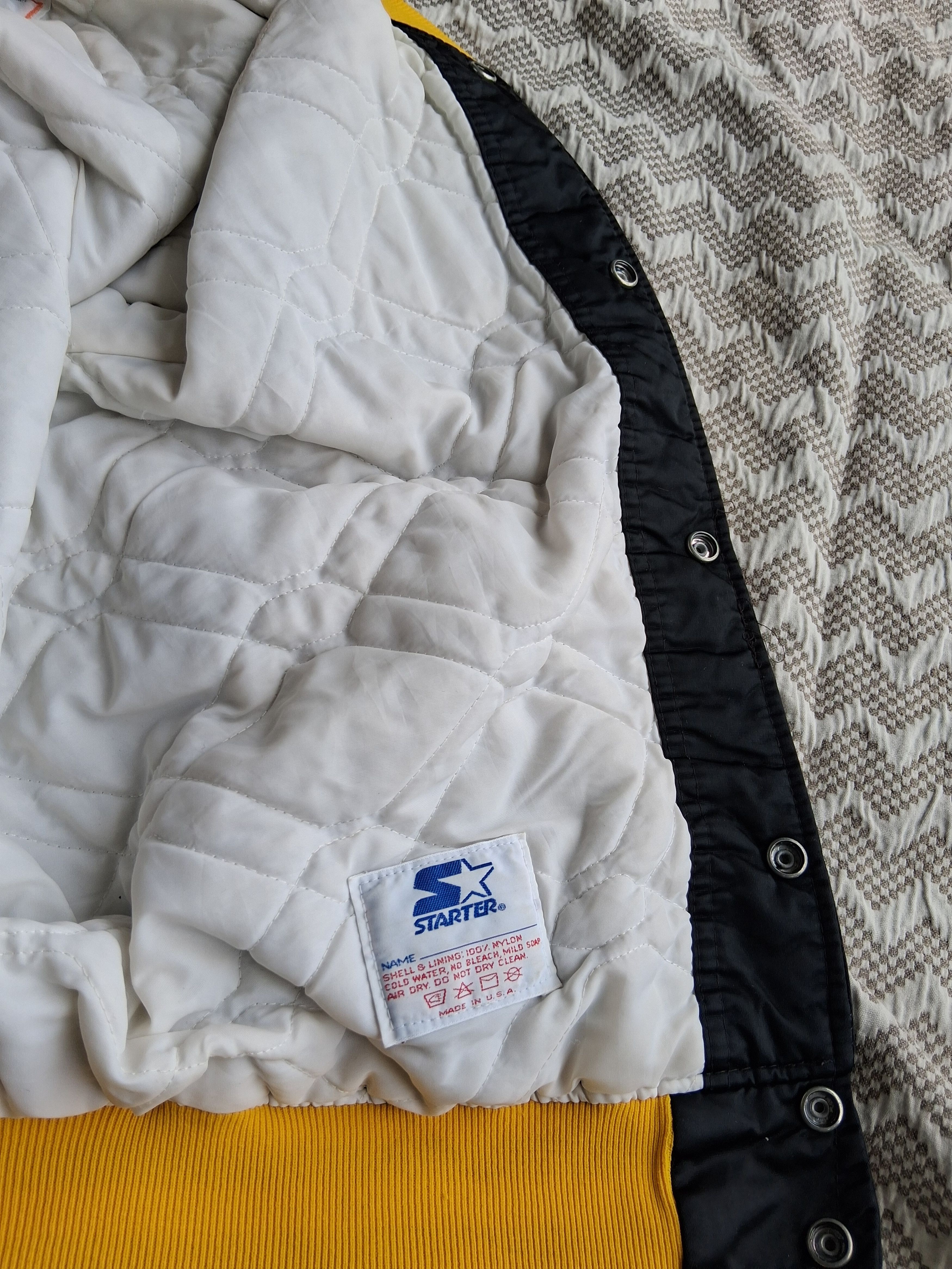 Starter Starter NHL Pittsburgh Penguins Satin Jacket 1980s USA Made Size US M / EU 48-50 / 2 - 10 Thumbnail