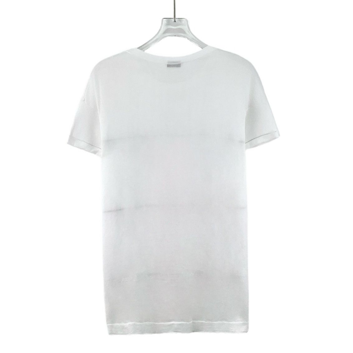 Brunello Cucinelli Brunello Cucinelli Tee – White Stripe Cotton (Size M) Size US M / EU 48-50 / 2 - 9 Thumbnail