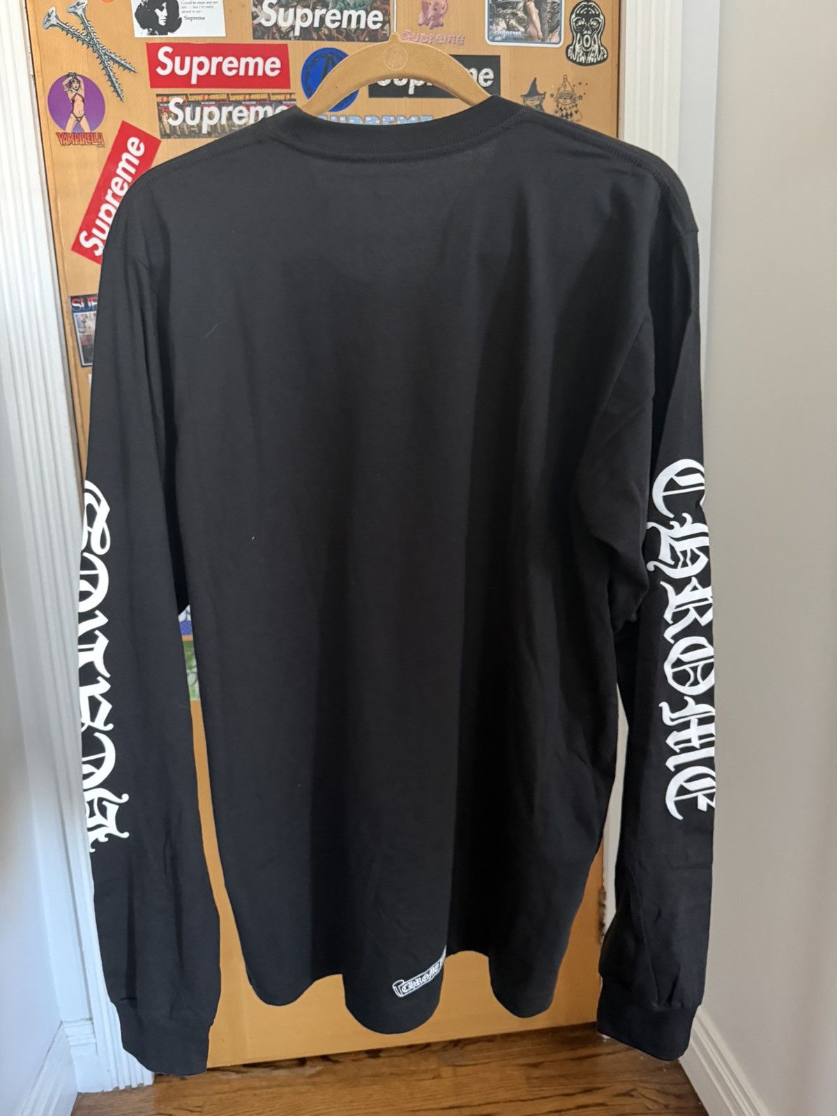 Chrome Hearts CHROME HEARTS NECK LOGO LONG SLEEVE POCKET SHIRT Size US L / EU 52-54 / 3 - 3 Thumbnail