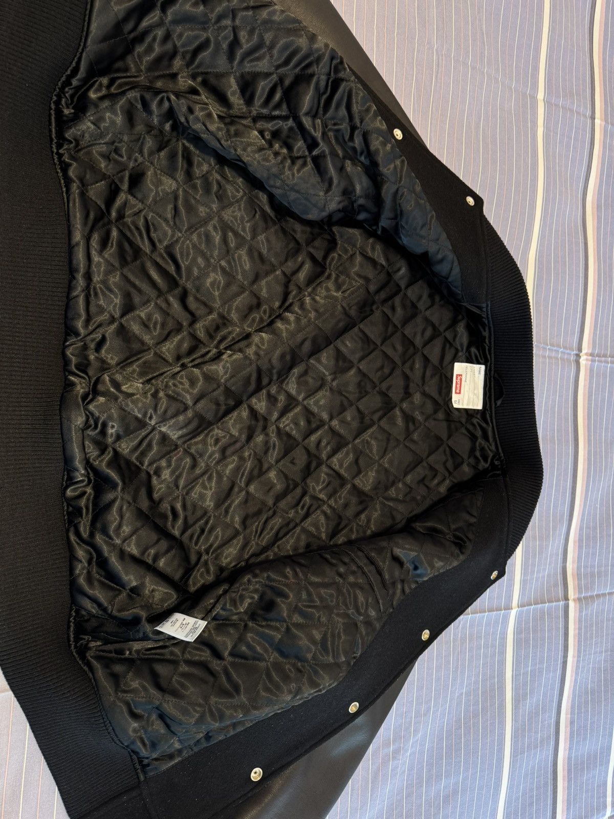 Supreme Supreme Motion Logo Varsity Jacket Size M Size US M / EU 48-50 / 2 - 10 Thumbnail