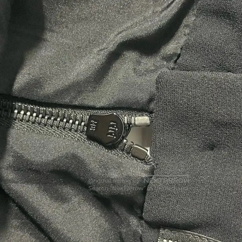 Chanel Chanel Black Cotton Women's Skirt . Size 23" - 6 Thumbnail