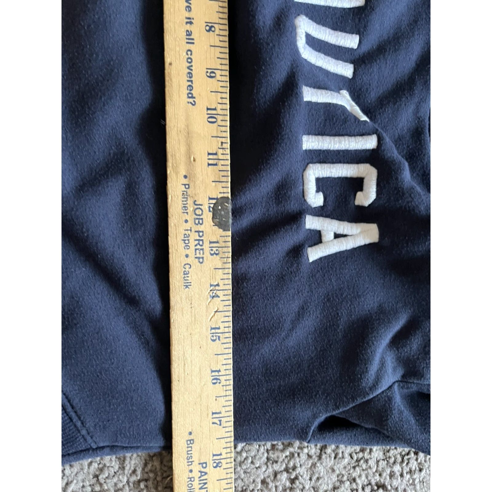 Nautica VINTAGE Nautica Sweater Women Small Navy Blue Long Sleeve Pullover Cotton Blend Retro Womens Size S / US 4 / IT 40 - 4 Thumbnail
