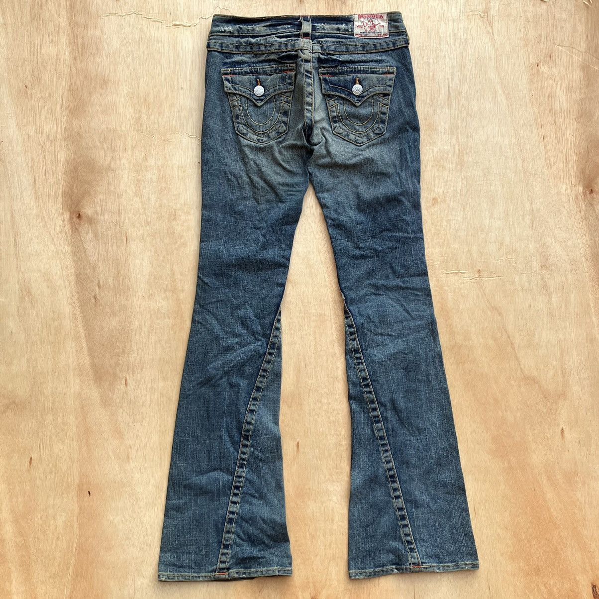 True Religion TRUE RELIGION FLARED JEANS Size 27" / US 4 / IT 40 - 8 Thumbnail