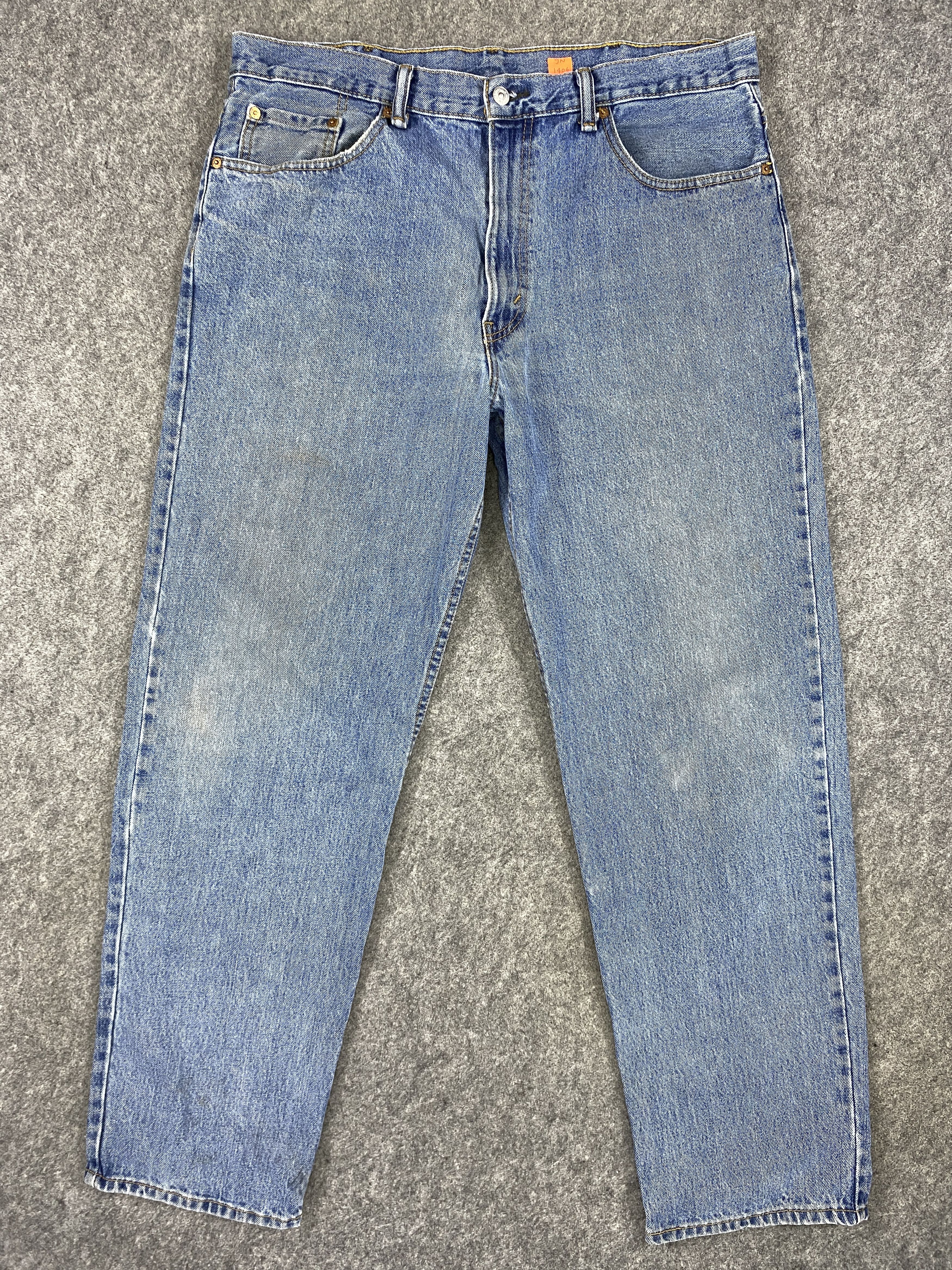 Levi's Blue Vintage Levi's 550 Jeans 38x33 Denim -JN1406 Size US 38 / EU 54 - 1 Thumbnail