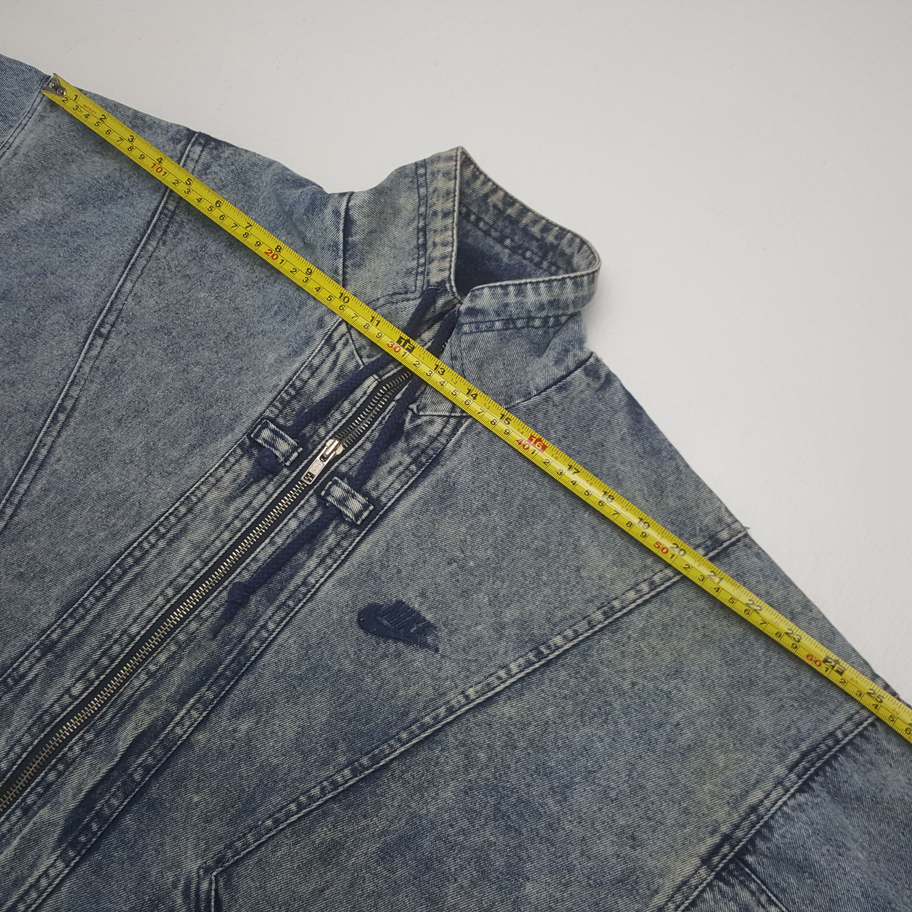 Nike Vintage Nike Challenge Court Denim Jacket C313N17 Size US L / EU 52-54 / 3 - 5 Thumbnail