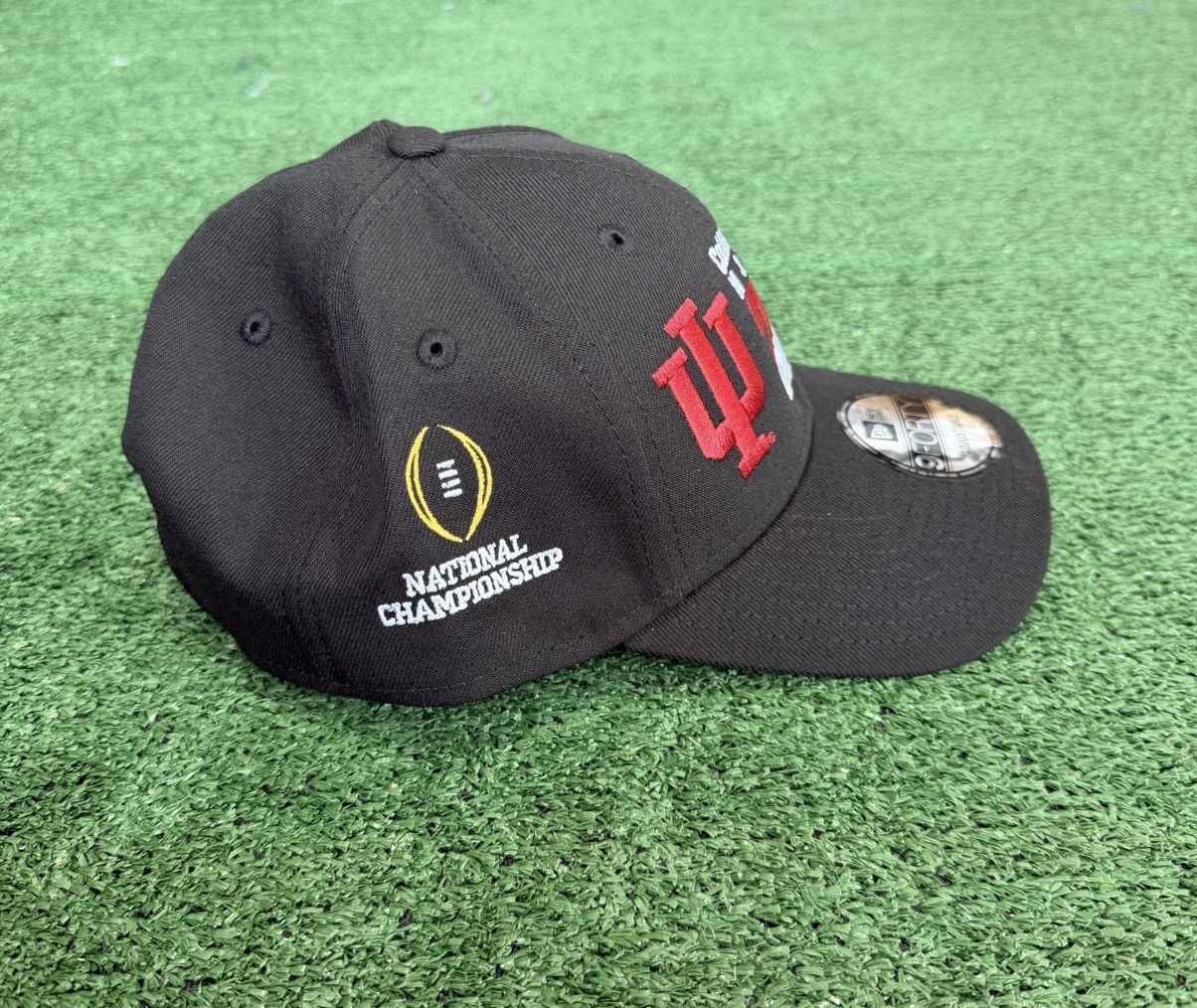 New Era New Era Black Indiana Hoosiers 2025 National Champions Mens Size ONE SIZE - 4 Thumbnail