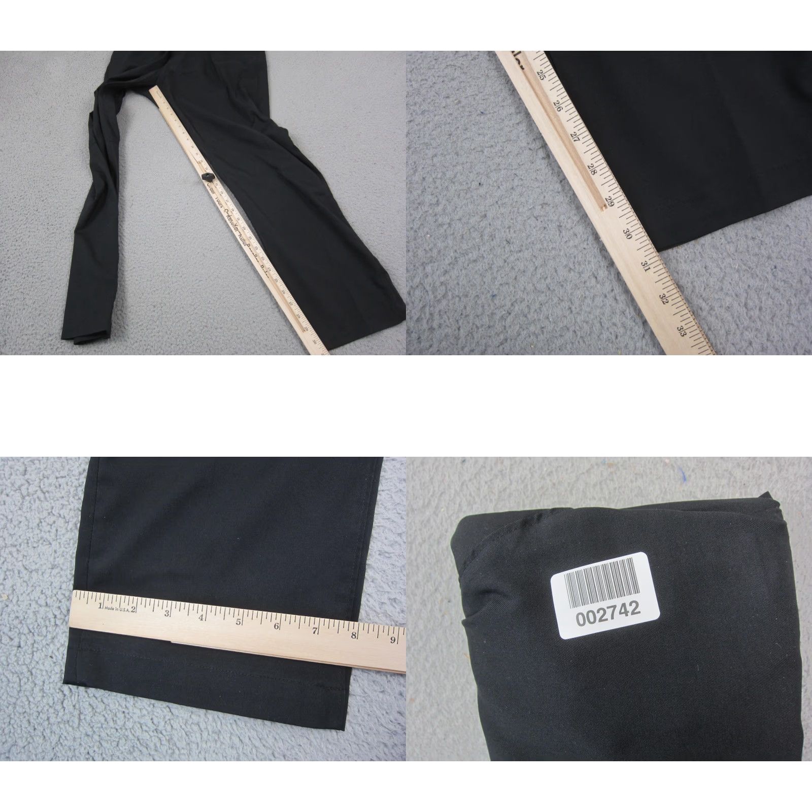 Tommy Bahama Tommy Bahama Pants Mens 38x32 Black Chino Flat Front Regular Straight Size 38 Black - Tommy Bahama Pants - Chino - Flat Front - 38x32 - Black - Mens Size US 38 / EU 54 - 9 Thumbnail