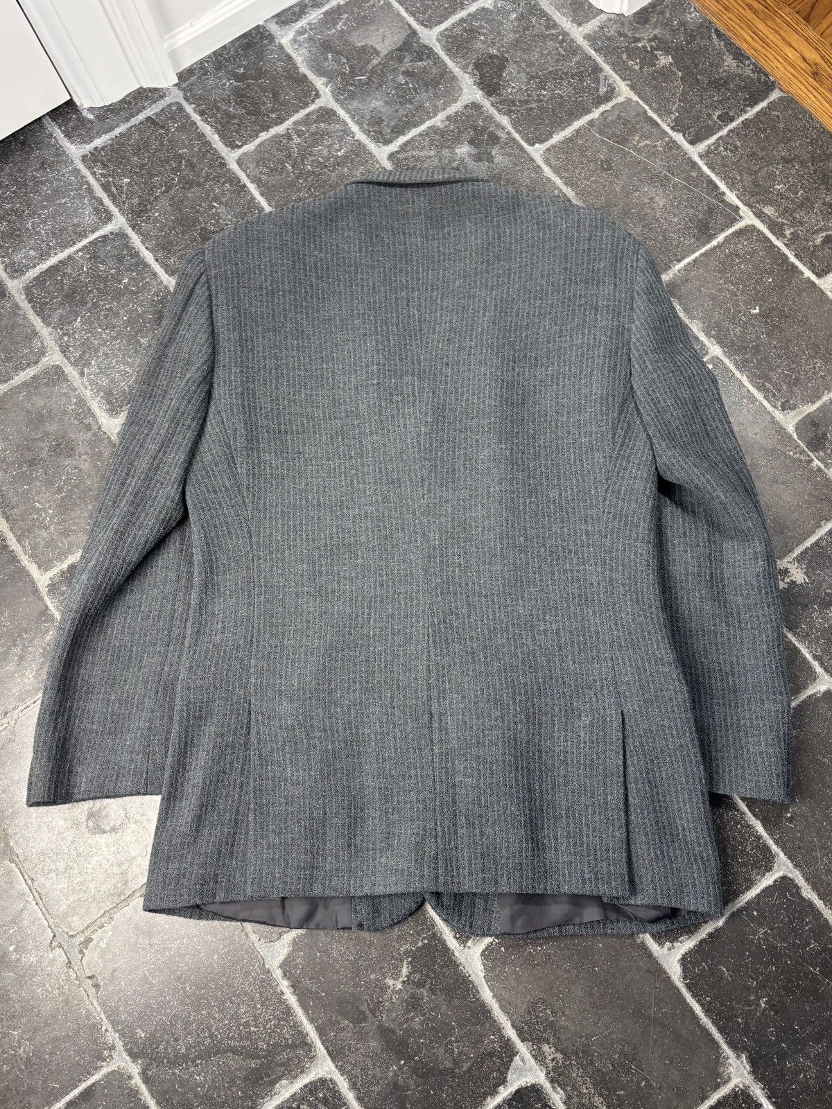Emporio Armani 1996 Emporio Armani Jacket 90s Vintage Armani Textured Wool Size 50R - 12 Thumbnail