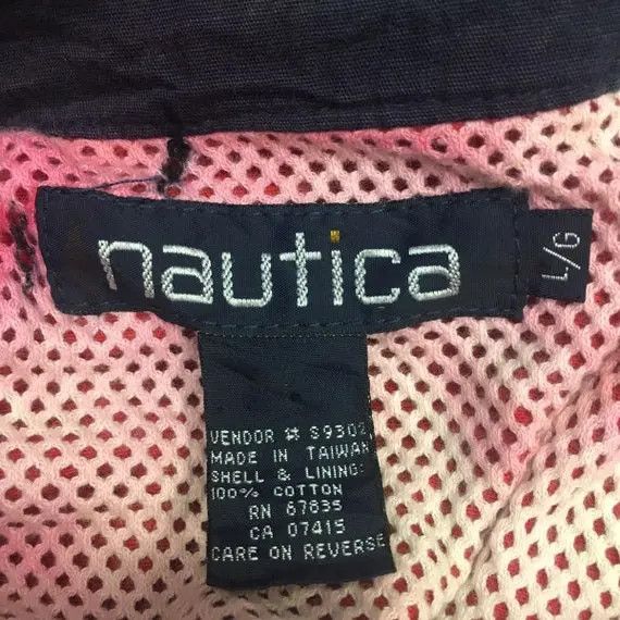 Nautica Vtg 1991 NAUTICA CUP COMPETITION Sailing Gear Jacket Coat Size US L / EU 52-54 / 3 - 8 Thumbnail