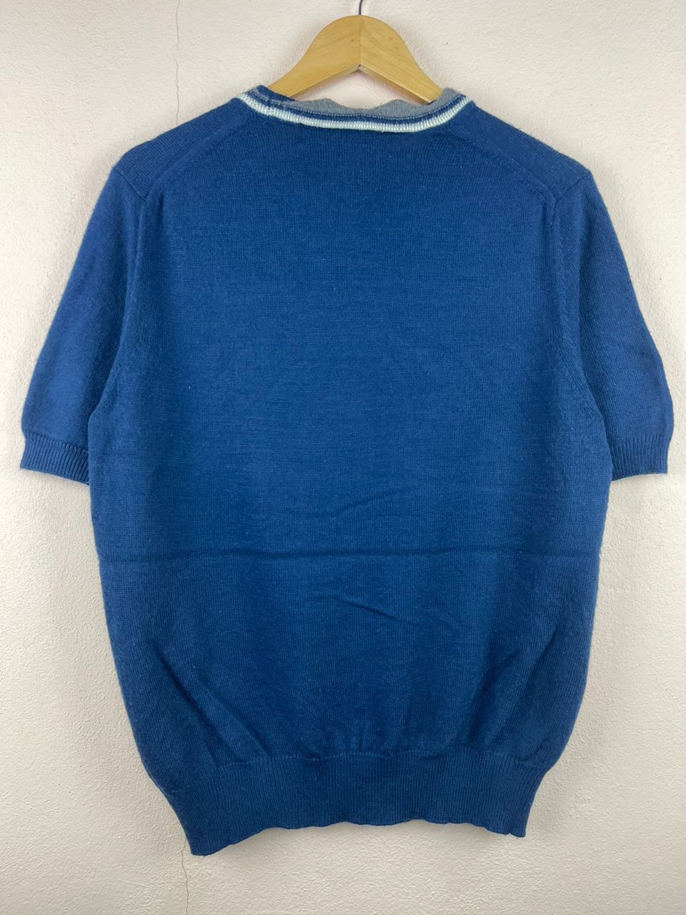 Comme des Garcons Homme Plus × Japanese Brand × Rei Kawakubo AD1998 Short Sleeve Knit Sweater Size US M / EU 48-50 / 2 - 10 Thumbnail