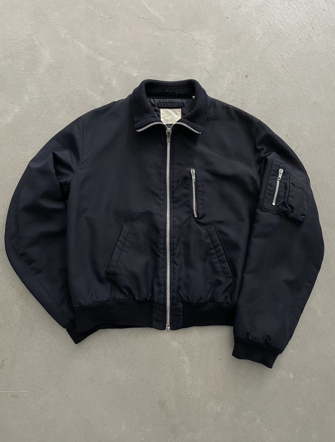 Helmut Lang Helmut Lang 1998 Ballistic Polyamide MA 1 bomber jacket Grailed