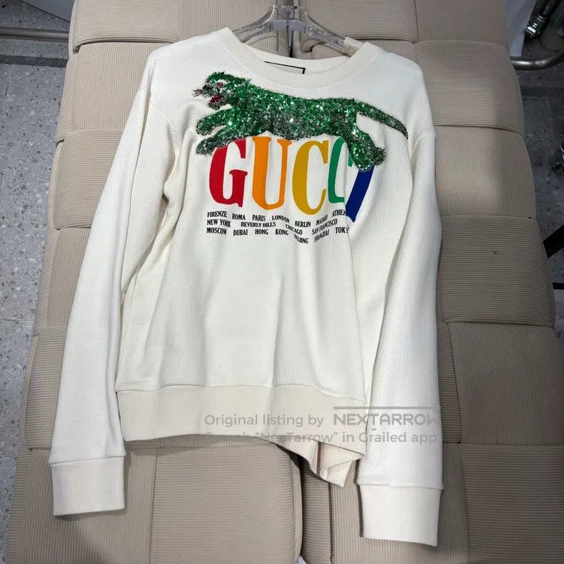 Gucci Tiger limited edition flash sweatshirt