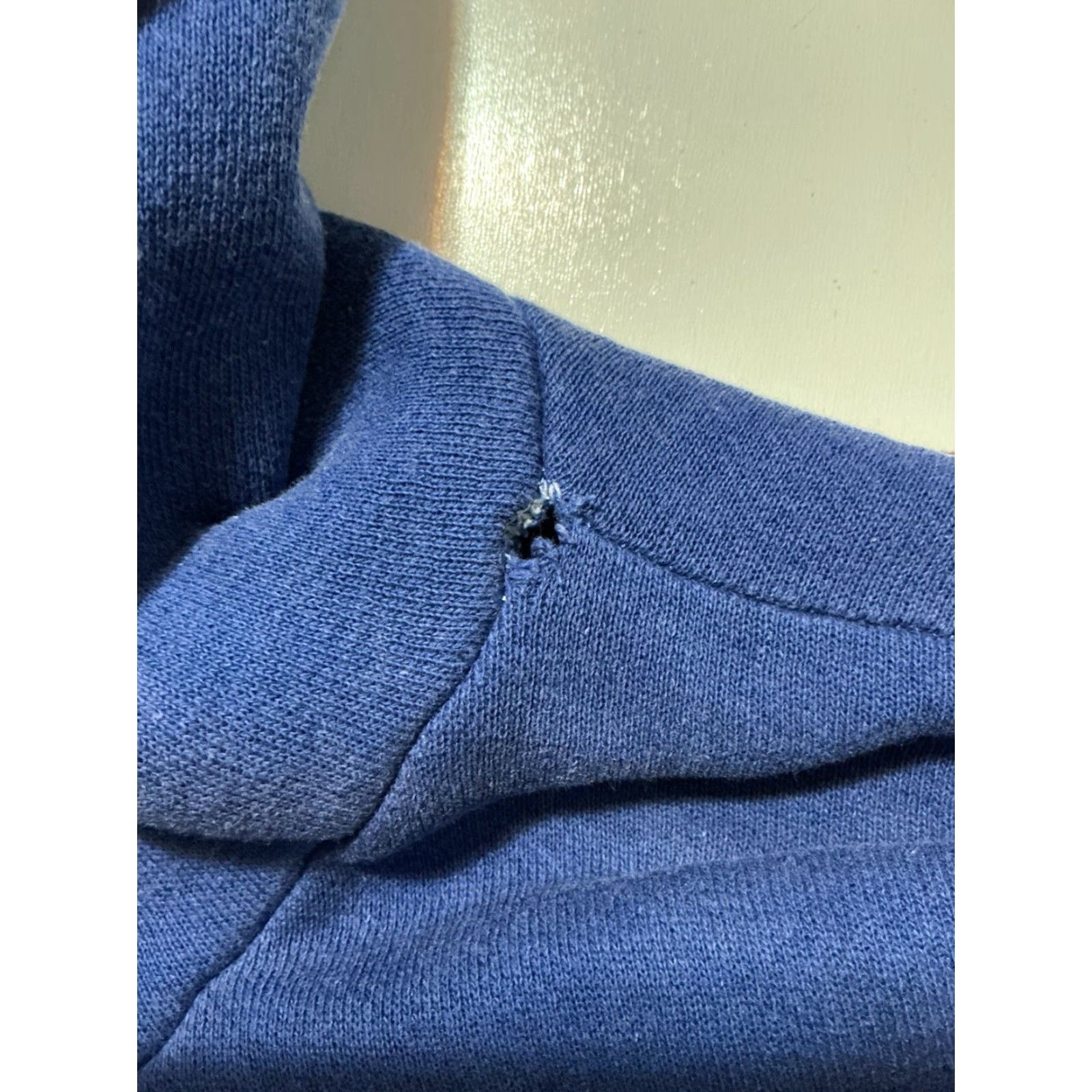Vintage VINTAGE Pannill Hoodie Blue Pullover 50/50 Fleece Made In USA XL Men Size US XL / EU 56 / 4 - 7 Thumbnail