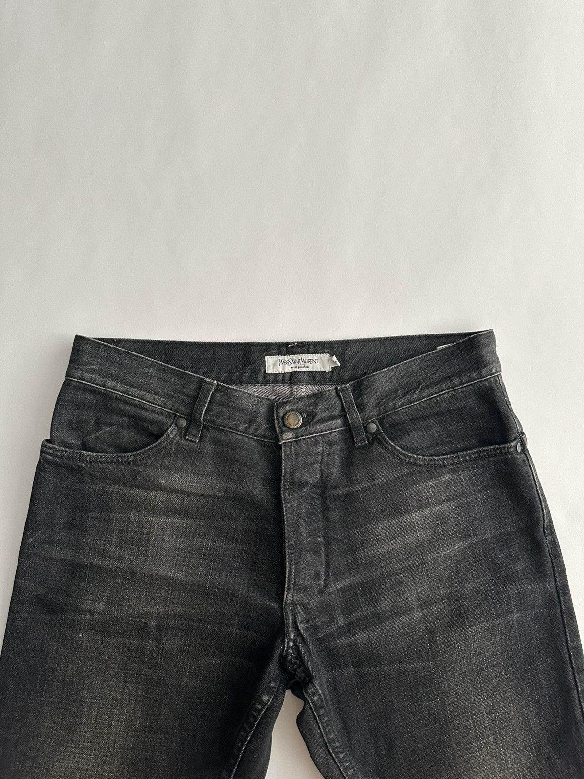 Yves Saint Laurent YSL Rive Gauche by Tom Ford Denim Jeans Size US 30 / EU 46 - 5 Thumbnail