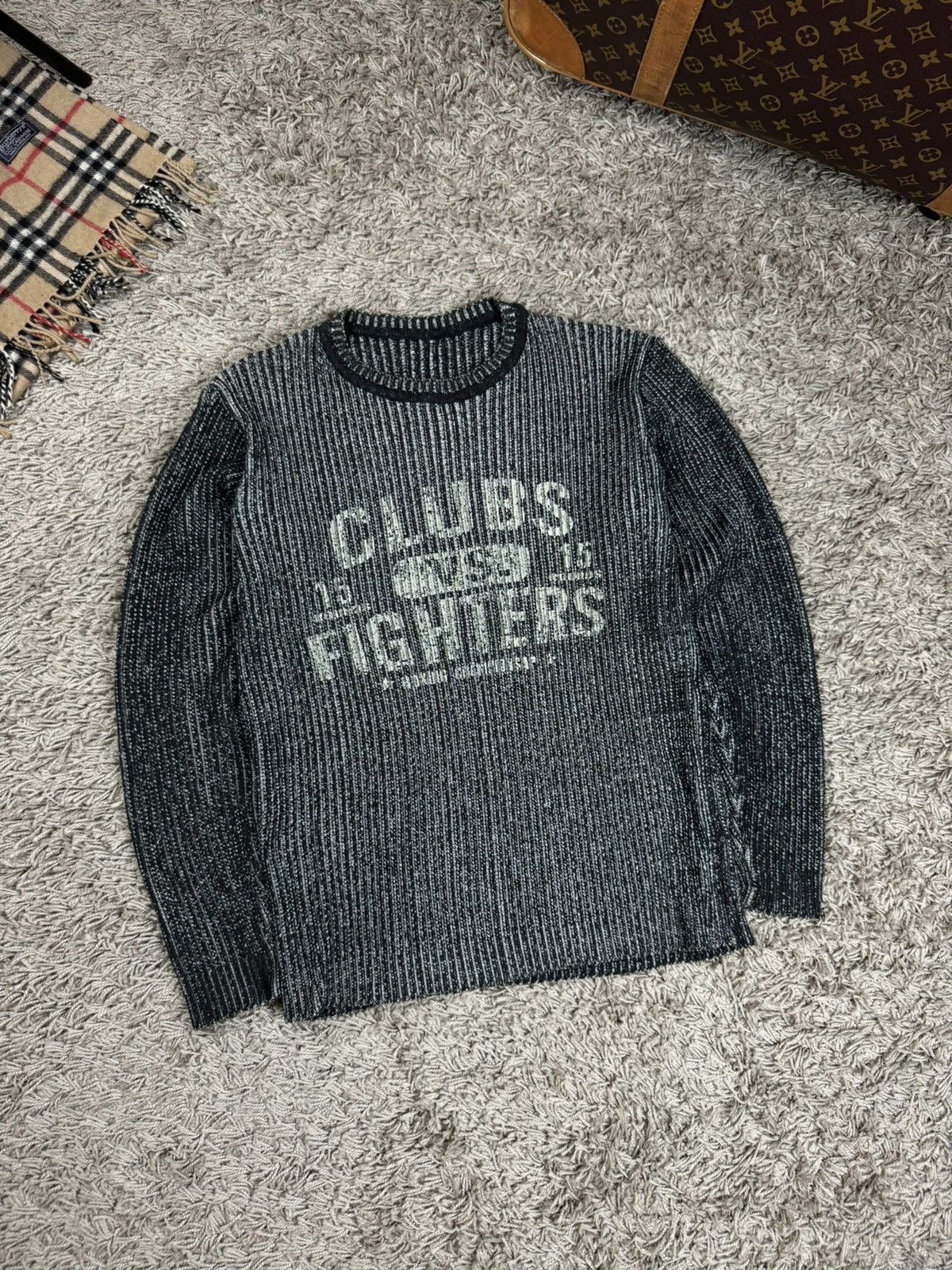 Vintage Vintage rare sweater y2k style original swag casual item Size US M / EU 48-50 / 2 - 2 Thumbnail