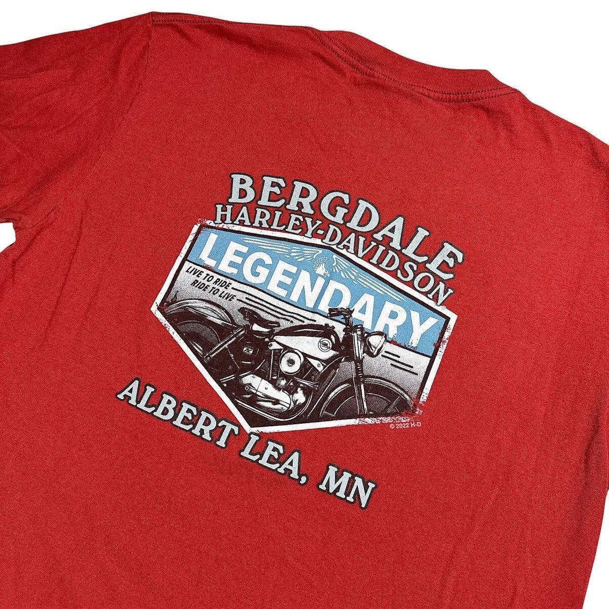 Harley Davidson 2022 Harley Davidson Albert Lea MN T Shirt Size US M / EU 48-50 / 2 - 4 Thumbnail