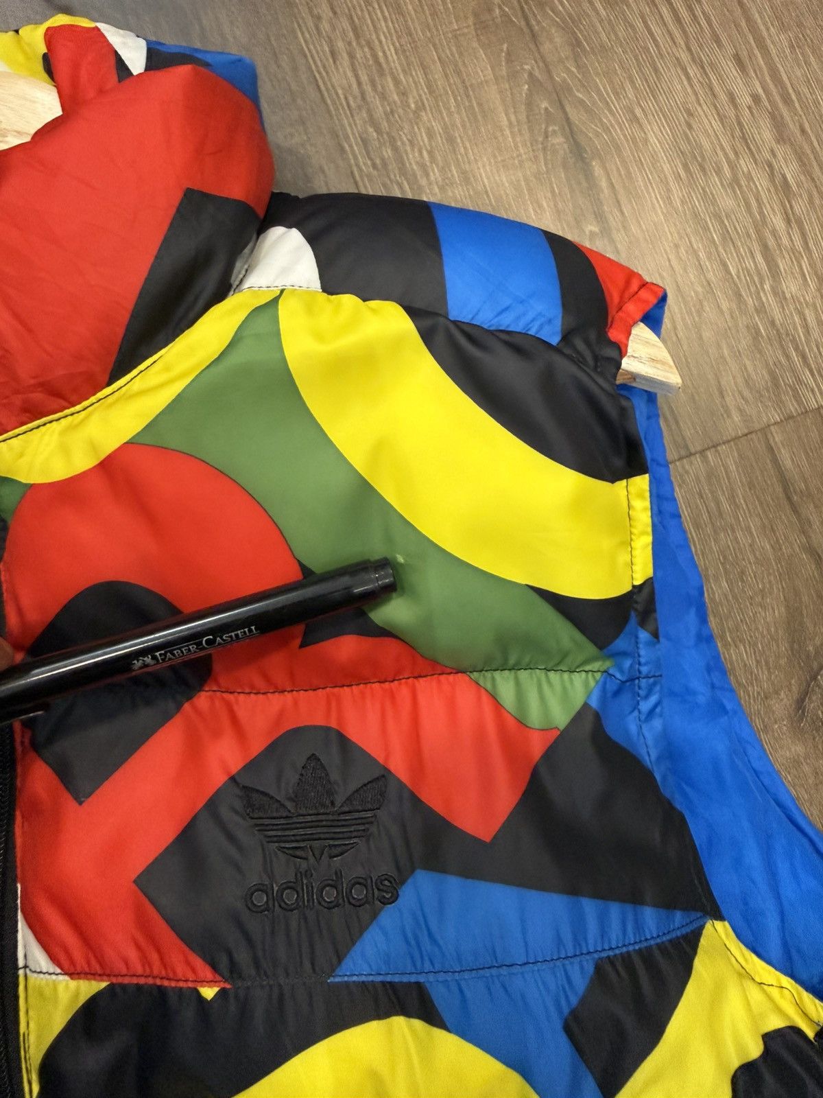 Adidas y2k ADIDAS Multicolor Padded Vest Down Size US S / EU 44-46 / 1 - 2 Thumbnail