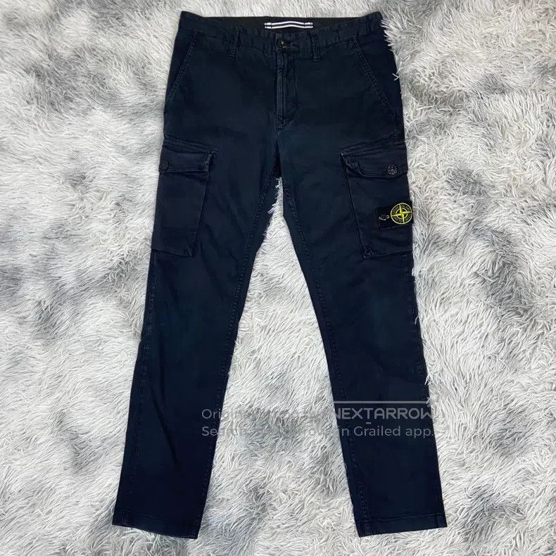 Stone Island Stone Island Washed Work Denim Pants Size US 30 / EU 46 - 1 Thumbnail