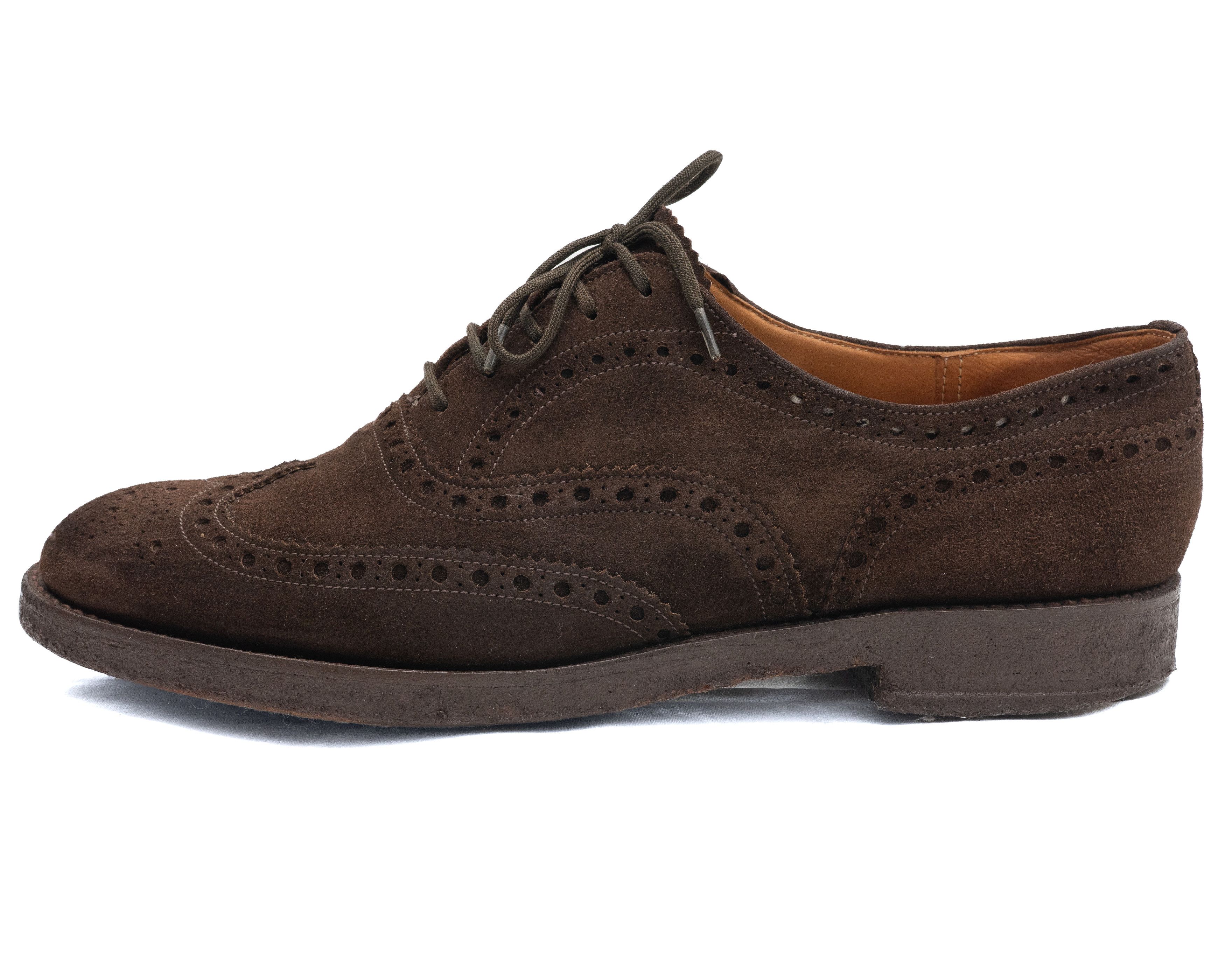 Church's CHURCH’S Fairfield Suede Wing Tip Derby Size US 9.5 / EU 42-43 - 2 Thumbnail