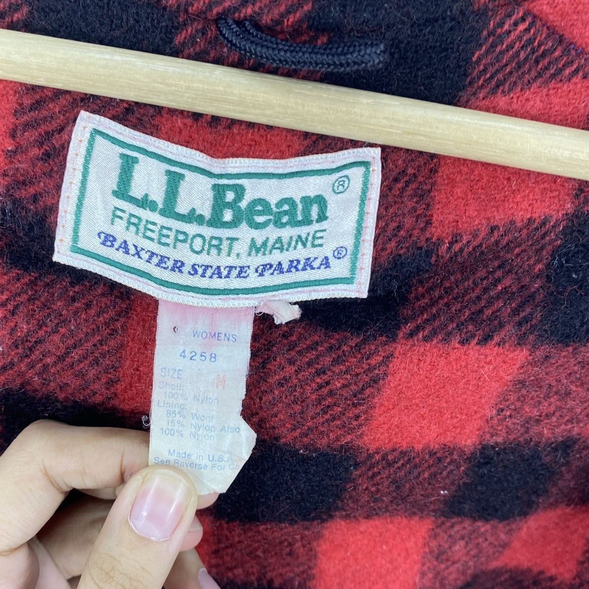 L.L. Bean Vintage L.L.BEAN Baxter State Parka Hooded Down Jacket Blue Size US M / EU 48-50 / 2 - 9 Thumbnail