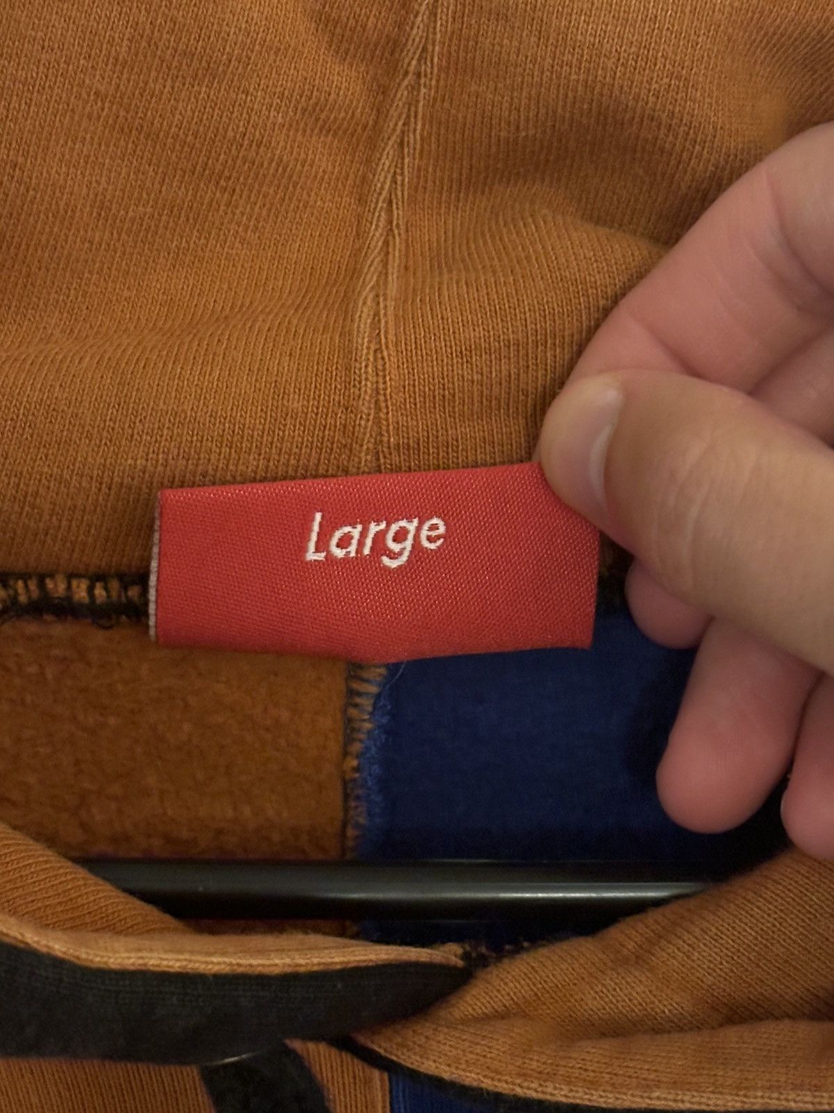 Supreme Supreme Tricolor Hooded Sweatshirt Size US L / EU 52-54 / 3 - 8 Thumbnail